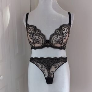 Dita Von Teese Boudoir Lingerie 2 Piece Set